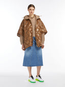 cape Max Mara en taffetas déperlant