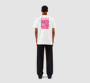 TURNER BACK PINK TAG T-SHIRT - WHITE Arte