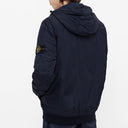 veste STONE ISLAND CRINKLE REPS POCKET DETAIL DOWN JACKET NAVY