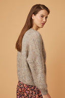 gilet Des Petits Hauts GILET ALOUISE GRANITE