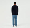 sweat Arte CLARCK SCRIBBLE CREWNECK - NAVY