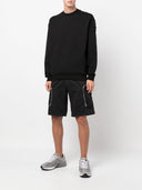 sweat Stone Island  logo-patch long-sleeve sweatshirt