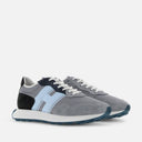H601 Grey Light Blue Black sneakers Hogan