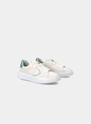 Sneaker Low Temple Woman-Blanc Aqua PHILIPPE MODEL
