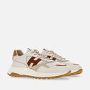 sneakers Hogan Hyperlight Ivoire Orange Marron