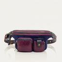 sac banane Claris Virot Romeo violet navy