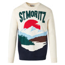sweat MC2 SAINT-BARTH with St.Moritz postcard print