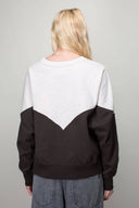 sweat Isabel Marant Etoile HOUSTON TWO TONE LOGO