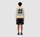 JONAH BACK LOGO JACKET - CREAM