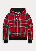 sweat Ralph Lauren à capuche écossais en molleton