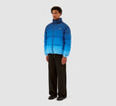 JOEY DEGRADE PUFFER JACKET - BLUE ARTE