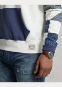 Sweat à capuche Ralph Lauren vieilli en molleton