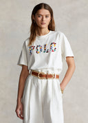 t-shirt Ralph Lauren à logo matelassé en jerse