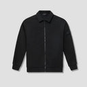 DENSE COTTON FLEECE STONE ISLAND GHOST PIECES 7715624F3 BLACK