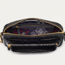 sac Claris Virot BIG CHARLY noir chaîne or