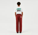 pantalon Arte PORTER HEART POCKET PANTS - BORDEAUX