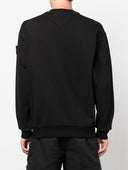 sweat Stone Island  logo-patch long-sleeve sweatshirt