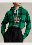 sweat Ralph Lauren à capuche écossais Polo Bear