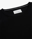 Pull col rond mérinos noir Profuomo