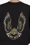 sweat Anine Bing KENNY SWEATSHIRT GOLD WINGS