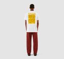TURNER BACK YELLOW TAG T-SHIRT - WHITE Arte