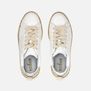 sneakers Hogan Rebel Argente Blanc