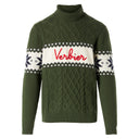 sweat MC2 SAINT-BARTH Half-turtleneck with Verbier lettering