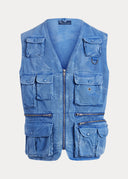 Gilet Ralph Lauren utilitaire en chino