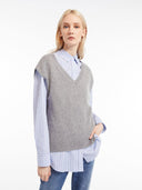 Gilet Max Mara en maille de cachemire