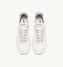 sneakers MEDALIST LOW SNEAKER IN PELLE BIANCA E PRINCE BLUE  Autry