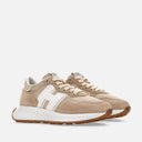 sneakers Hogan H641 Beige Blanc