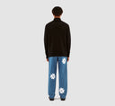 KOLE KNIT TURTLENECK SWEATER - BLACK ARTE