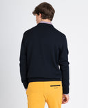 pull PAUL & SHARK Merino wool crew neck with embroidered Logo