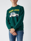 sweat MC2 SAINT-BARTH avec imprimé range lover vert foncé