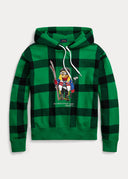 sweat Ralph Lauren à capuche écossais Polo Bear
