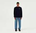 sweat Arte CLARCK SCRIBBLE CREWNECK - NAVY