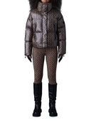 doudoune Mackage Mylah Monogram Down Puffer Jacket