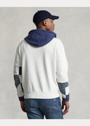 Sweat à capuche Ralph Lauren vieilli en molleton