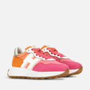 sneakers Hogan H641 Blanc Orange