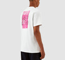 TURNER BACK PINK TAG T-SHIRT - WHITE Arte