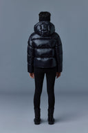 doudoune Mackage EVIE LUSTROUS LIGHT DOWN JACKET WITH HOOD