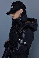 doudoune Mackage KAZ MIXED-MEDIA DOWN JACKET WITH REMOVABLE HOOD
