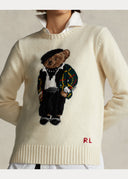 pull Ralph Lauren Polo Bear avec ourson en laine