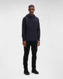Diagonal Raised Fleece Goggle Hoodie C.P. Company