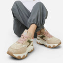 sneakers Hogan Hyperactive Green Beige Pink