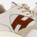 sneakers Hogan Hyperlight Ivoire Orange Marron