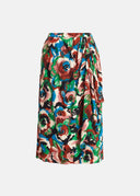 jupe Essentiel midi à imprimé fleuri
