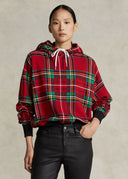 sweat Ralph Lauren à capuche écossais en molleton
