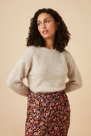 pull Des Petits Hauts PULL ABELIA GRANITE