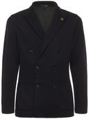 BLAZER EN LAINE À DOUBLE BOUTONNAGE LARDINI